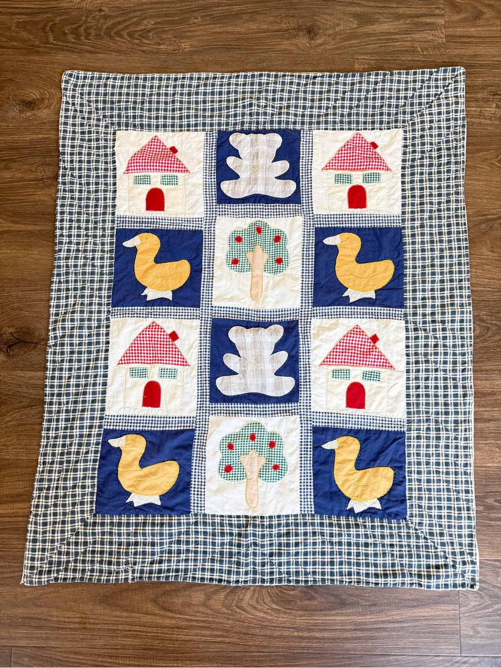 Children's Handmade Patchwork Quilt